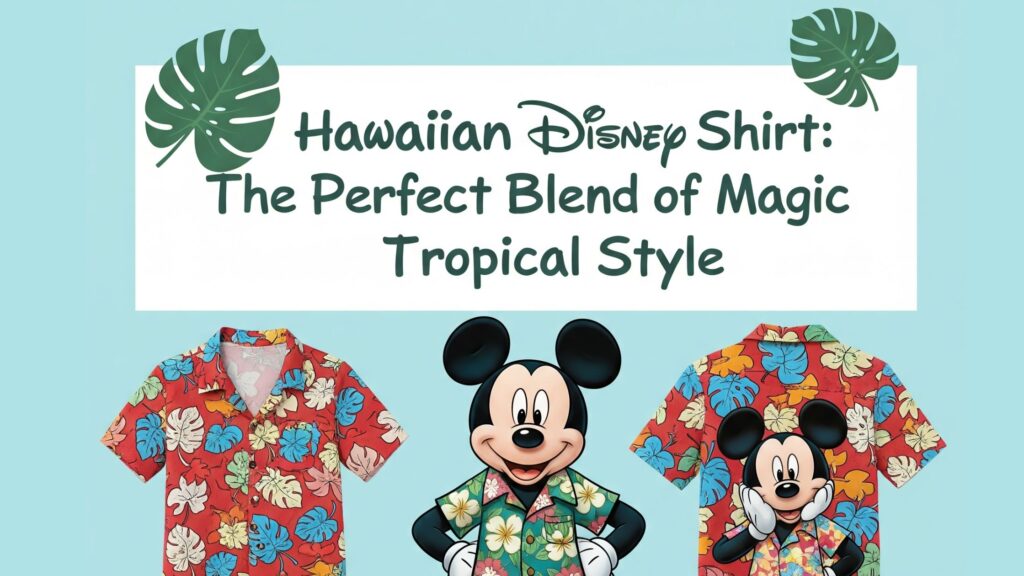 Mickey Mouse Aloha Shirts The Perfect Blend of Disney Magic and Hawaiian Style (1)