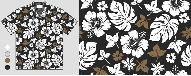 summer fashion tropical hibiscus flower 260nw 2471692689