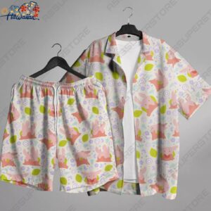 Goomy Hawaiian Button Up Shirt Cute Goomy Dragon Type Shirt Gift 1