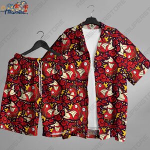 Magikarp Hawaiian Shirt Magikarp Button Up Shirt Gift 1