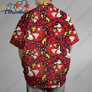 Magikarp Hawaiian Shirt Magikarp Button Up Shirt