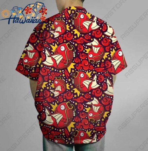 Magikarp Hawaiian Shirt Magikarp Button Up Shirt