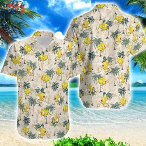 P0kem0n Tropical Magikarp Monster Anime Aloha Shirt Magikarp Button Up Shirt 1