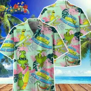 How The Grinch Stole Summer Hawaiian Shirt Summer Gift Short Sleeves Unisex S 5x 1