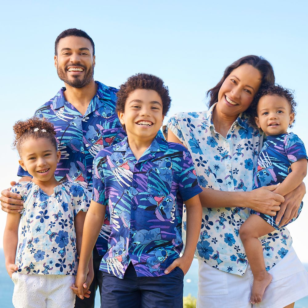 Stitch Woven Shirt for Adults – Lilo & Stitch | Disney Store