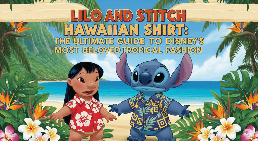 Lilo and Stitch Hawaiian Shirt The Ultimate Guide to Disney's Most Beloved Tropical Fashion