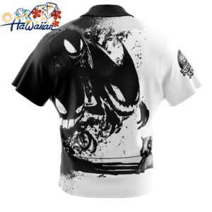 Cubone and the Ghosts Pokemon Button Up Hawaiian Shirt 2 1
