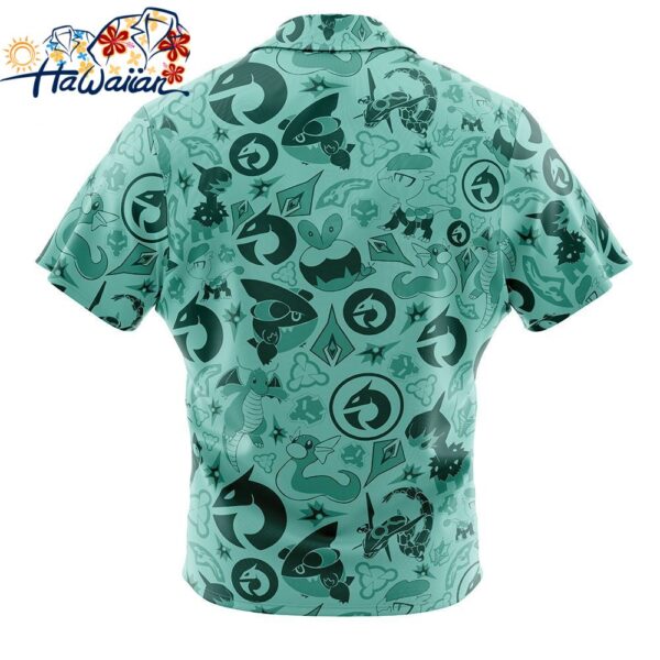 Dragon Pokemon Button Up Hawaiian Shirt 2 1