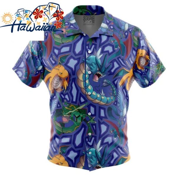 Flying Type Pokemon Pokemon Button Up Hawaiian Shirt S 1 1