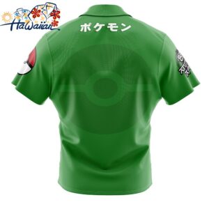 Gardevoir Face Pokemon Button Up Hawaiian Shirt 2 1