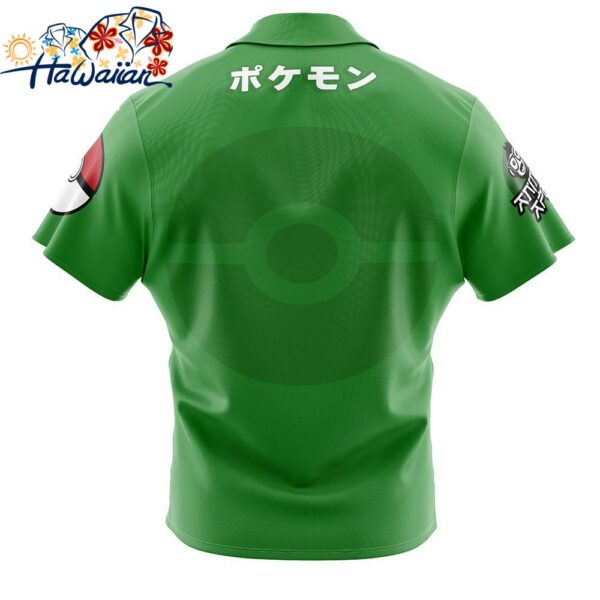 Gardevoir Face Pokemon Button Up Hawaiian Shirt 2 1
