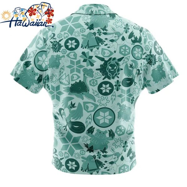 Ice Pokemon Button Up Hawaiian Shirt 2 1