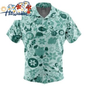 Ice Pokemon Button Up Hawaiian Shirt S 1 1