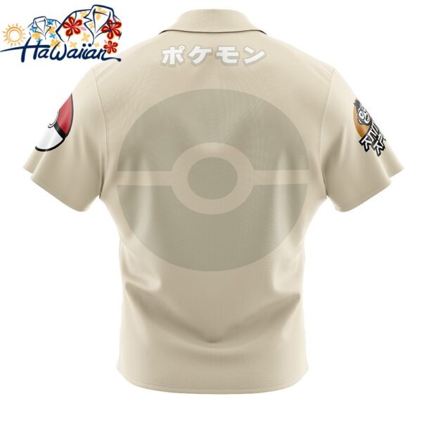 Mimikyu Face Pokemon Button Up Hawaiian Shirt 2 1