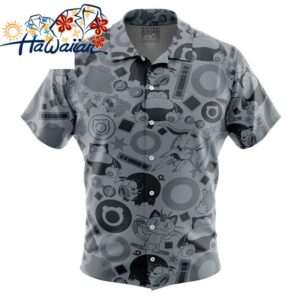 Normal Pokemon Button Up Hawaiian Shirt S 1 1