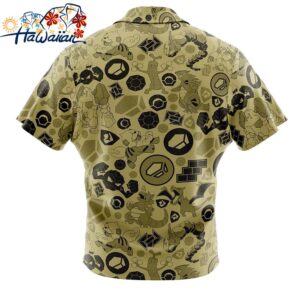 Rock Pokemon Button Up Hawaiian Shirt 2 1
