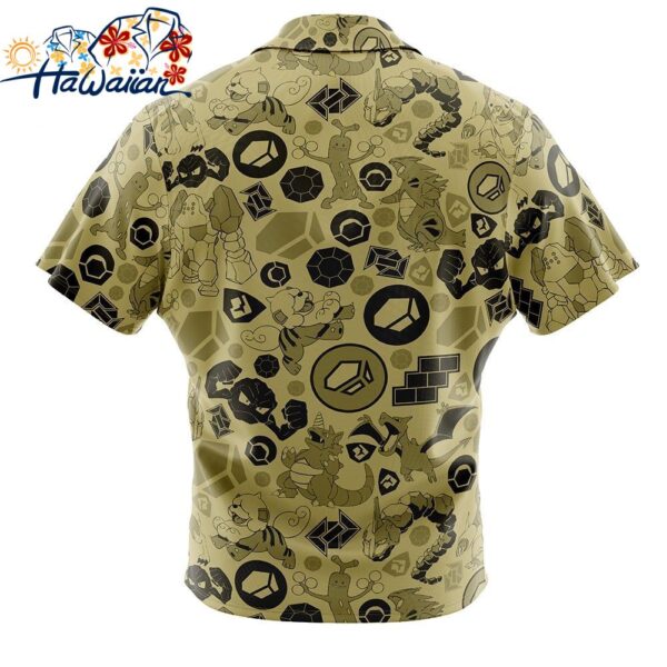 Rock Pokemon Button Up Hawaiian Shirt 2 1