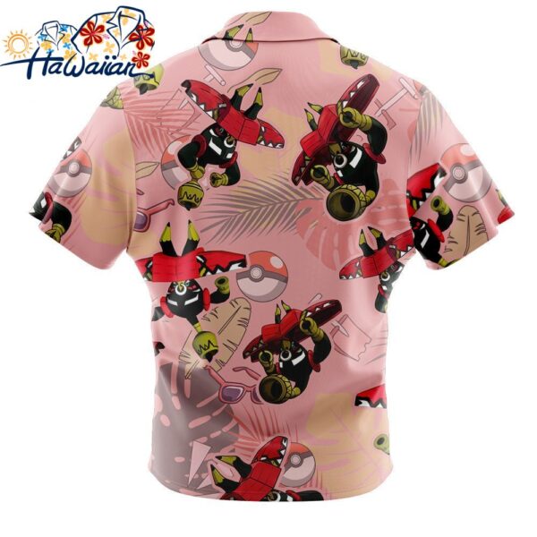 Tapu Bulu Pokemon Button Up Hawaiian Shirt 2 1
