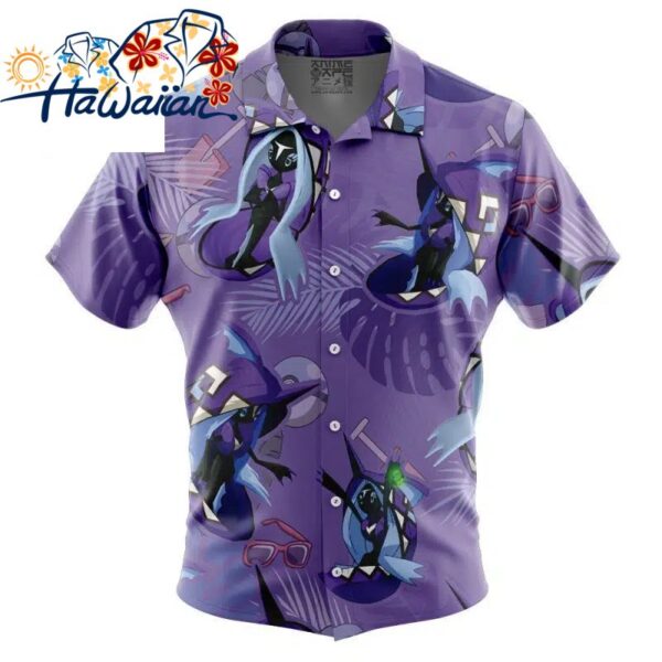 Tapu Fini Pokemon Button Up Hawaiian Shirt S 1 1