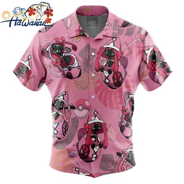 Tapu Lele Pokemon Button Up Hawaiian Shirt 1