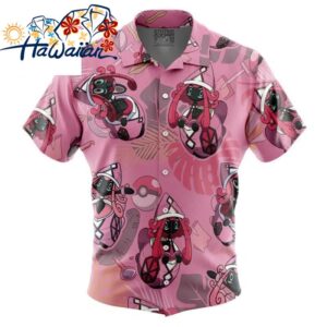 Tapu Lele Pokemon Button Up Hawaiian Shirt S 1 1