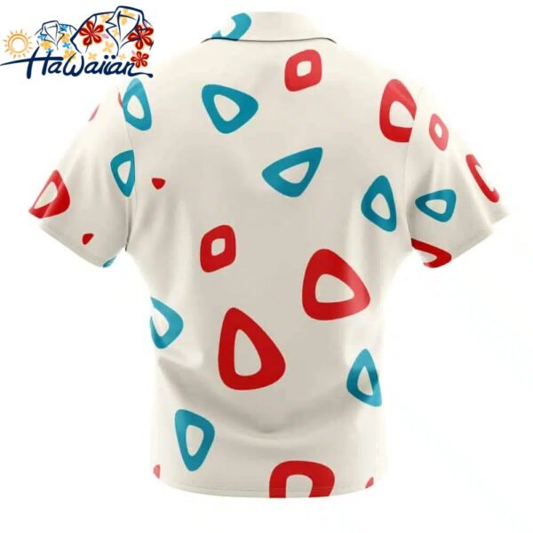 Togepi Pattern Pokemon Button Up Hawaiian Shirt 2 1