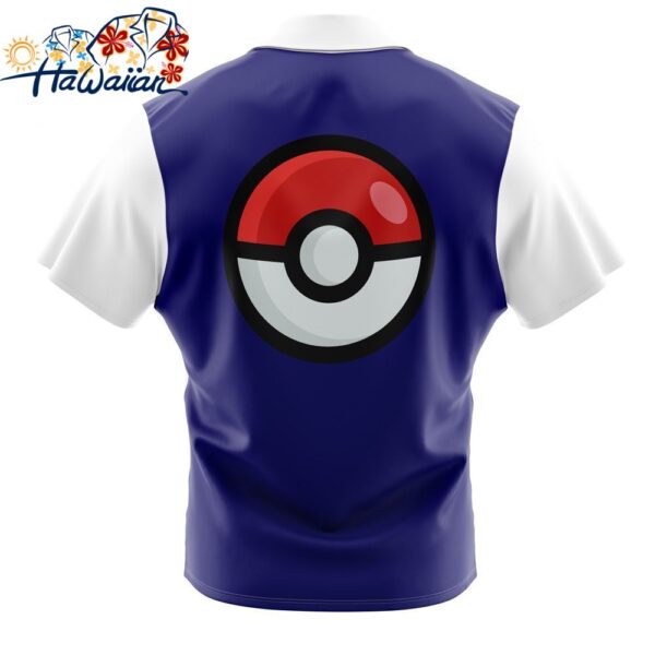 Ash Ketchums First Outfit Pokemon Button Up Hawaiian Shirt 2 1