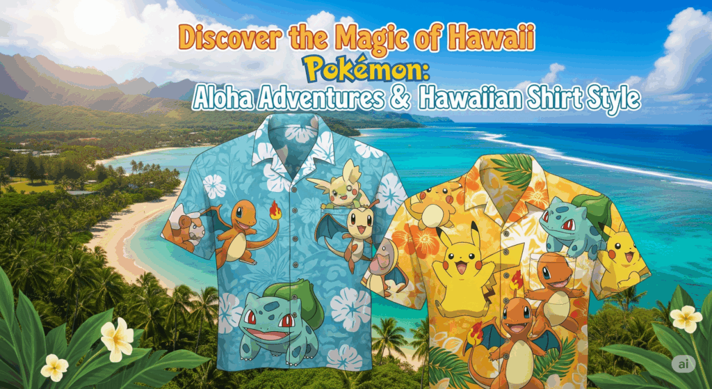 Discover the Magic of Hawaii Pokemon Aloha Adventures & Hawaiian Shirt Style