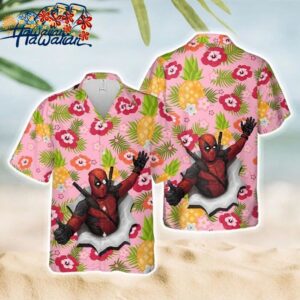 Deadpool Hawaiian Shirt Beach Hawaii Family Shirt Summer Beach Trip Deadpool 1