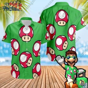 Sunshine Hawaiian Shirt Super Luigi Hawaiian Shirt Game Shine Shirt Plumber B 1