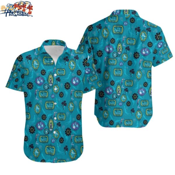 Haunted Mansion Button Shirt Haunted Mansion Hawaiian Shirt Disney Halloween S 1