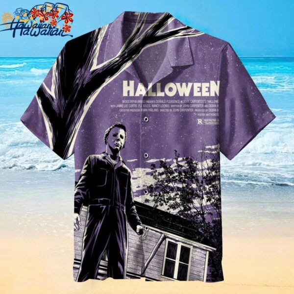 Halloween 2024 Vintage Hawaiian Shirt Horror Hawaiian Shirt Horror Button Up S 1