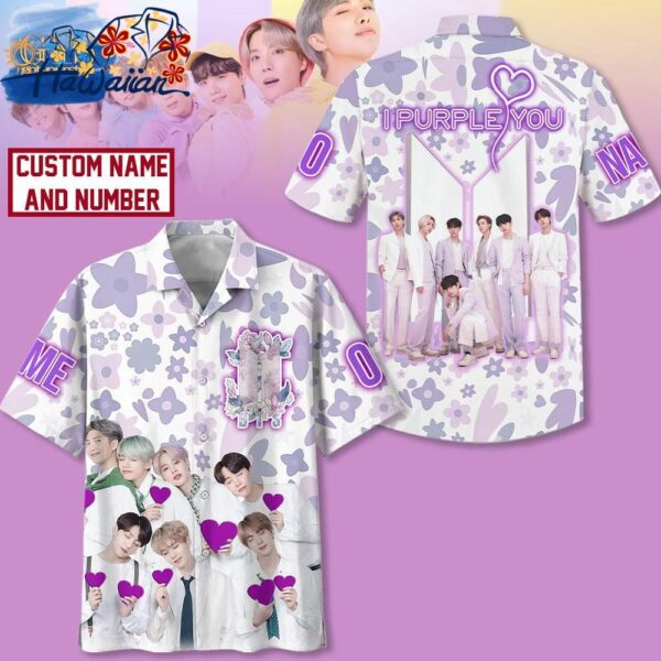 BTS I Purple You Limited Edition Hawaiian Shirt Gotyourstyle 1