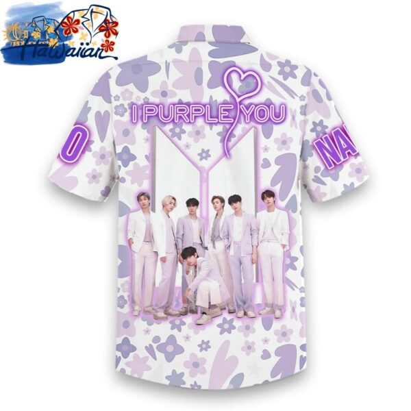 BTS I Purple You Limited Edition Hawaiian Shirt