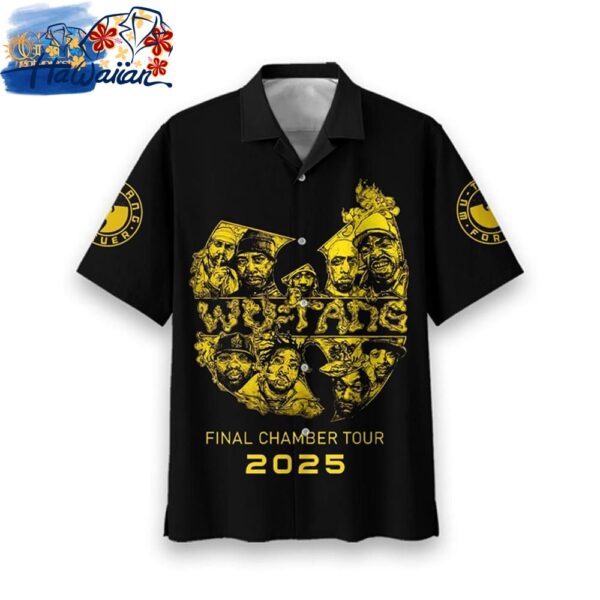 WuTang Final Chamber Tour Limited Edition Hawaiian Shirt