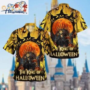 Jack Skellington The King Of Halloween Nightmare Before Xmas Hawaiian Shirt 1