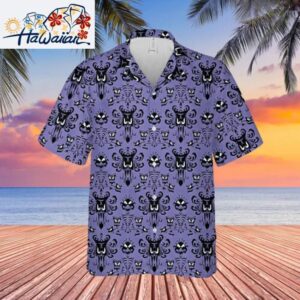 Haunted Mansion Happy Halloween Hawaiian Shirt 1