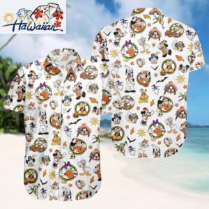 Halloween Mickey Mouse amp Friends Cruise Pirate Spooky Season Hawaiian Shirt 1