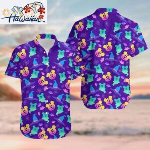 Mickey Mouse Ghost Halloween Boo Spooky Season Hawaiian Shirt 1