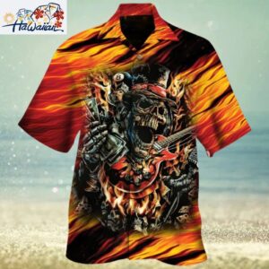 Halloween Skull Hawaiian Shirt 1