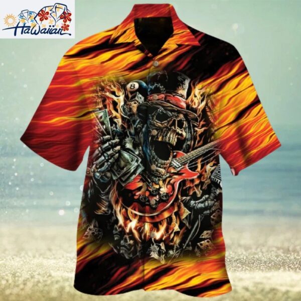Halloween Skull Hawaiian Shirt 1