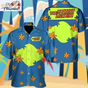 The Mystery Machine Scooby Doo Costume Halloween Hawaiian Shirt 1