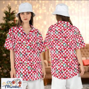Christmas Horror Characters Lights Killers Santa Hats Aloha Top Trendy Aloha 1