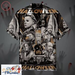 Classic Horror Movie Scenes Iconize this Halloween Shirt Trendy Aloha 1