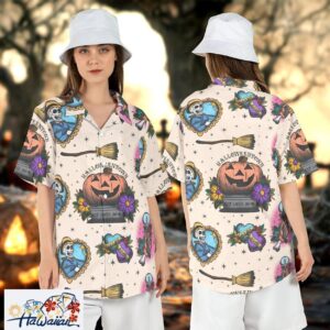 Halloweentown University Halloween Pumpkin Horror Aloha Tee Trendy Aloha 1