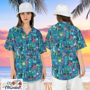 Haunted Mansion Horror Movie Foolish Mortals Disney Aloha Shirt Trendy Aloha 1