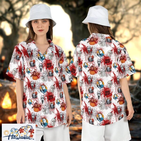 Horror Characters Bloody Halloween Pennywise Freddy Ghostface Trendy Aloha 1