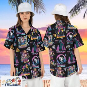 Horror Movie Characters Scream Myers Fans Halloween Aloha Tee Trendy Aloha 1