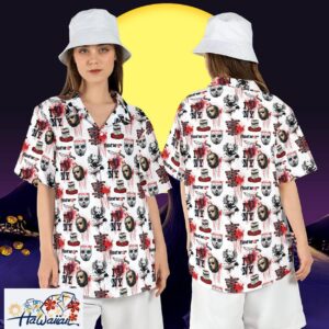 Jason Voorhees Friday 13th Horror Halloween Crystal Lake Tee Trendy Aloha 1