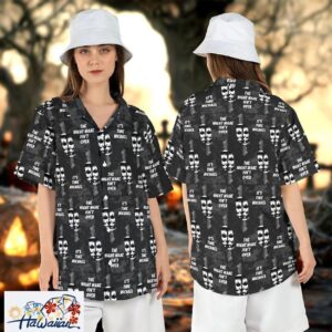 Michael Myers Knife Nightmare Over Horror Hawaiian Aloha Shirt Trendy Aloha 1